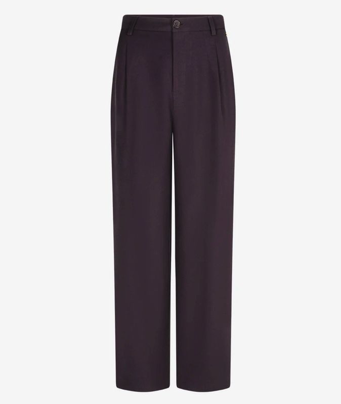 Peria pantalon Ibana aubergine