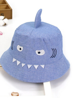 Toddler Boys' / Girls' Vintage / Active / Basic Solid Colored / Animal / Cartoon Stylish Cotton Hats & Caps Navy Blue / Light Blue One-Size