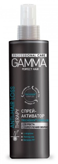 Спрей-активатор для роста и укрепления волос GAMMA Perfect Hair, 150мл