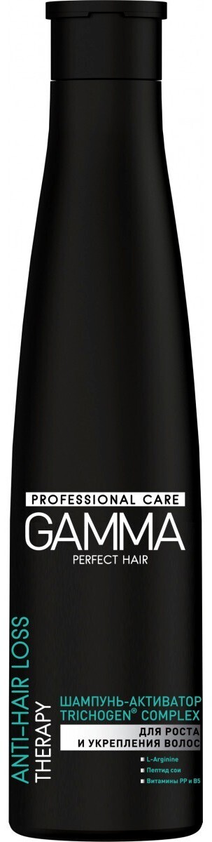 Шампунь-активатор для роста и укрепления волос GAMMA Perfect Hair, 350мл