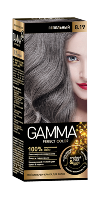 Краска для волос "GAMMA Perfect color" пепельный, 8.19