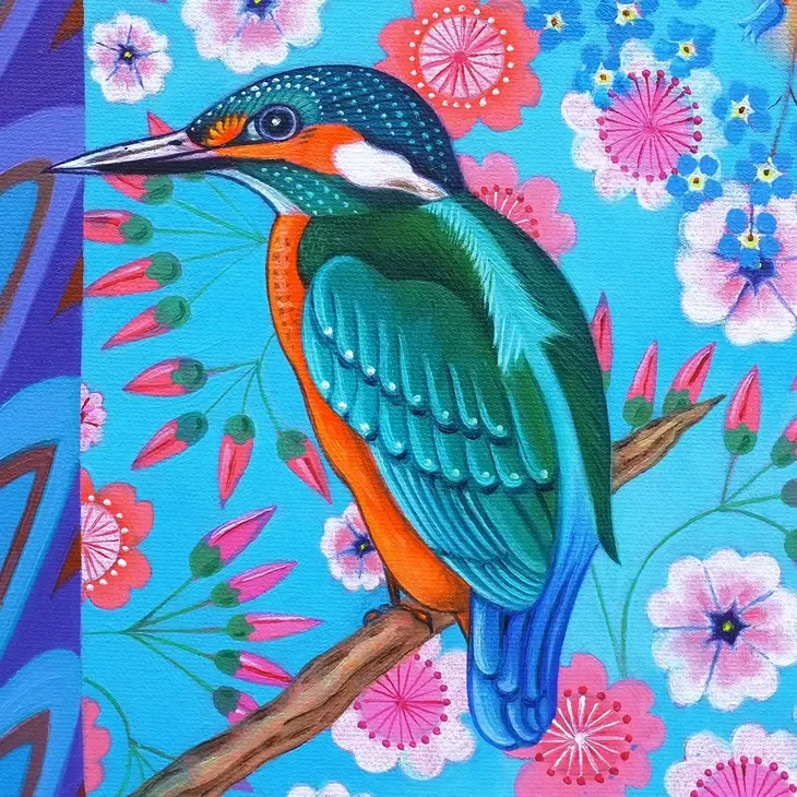 Kingfisher Greeting Card