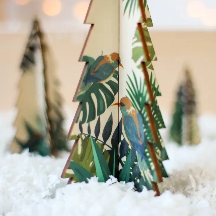Christmas Tree Set, Palm Design