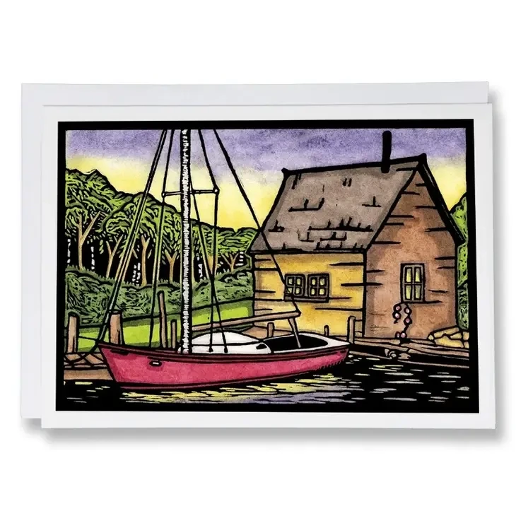 Waiting to Sail Greeting Card