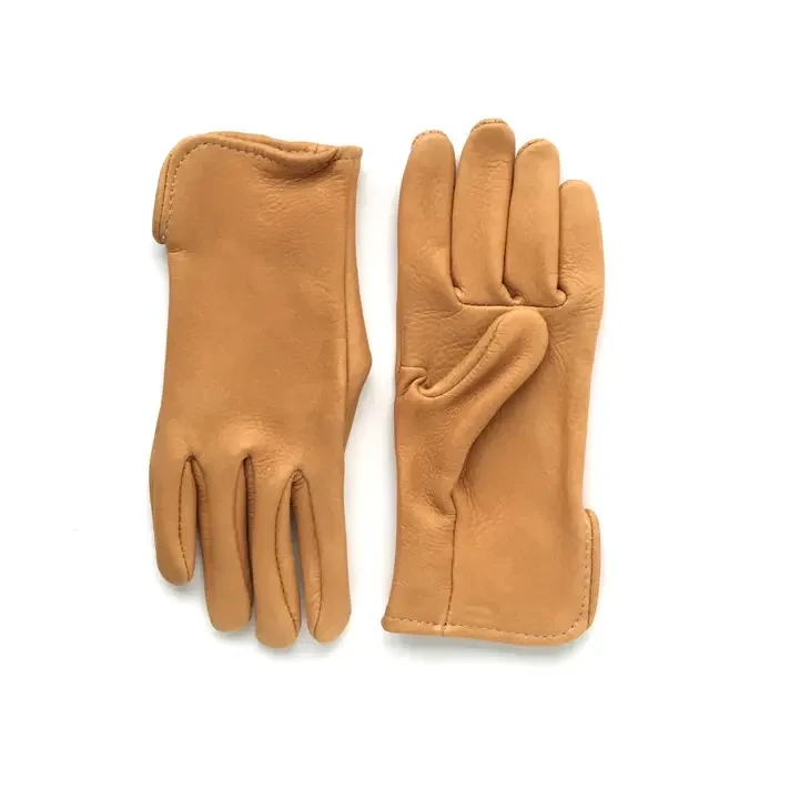 Deerskin Classic Gloves - Saddle Tan
