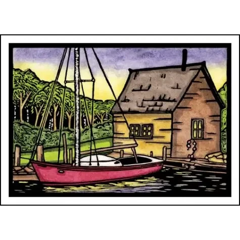 Waiting to Sail Greeting Card