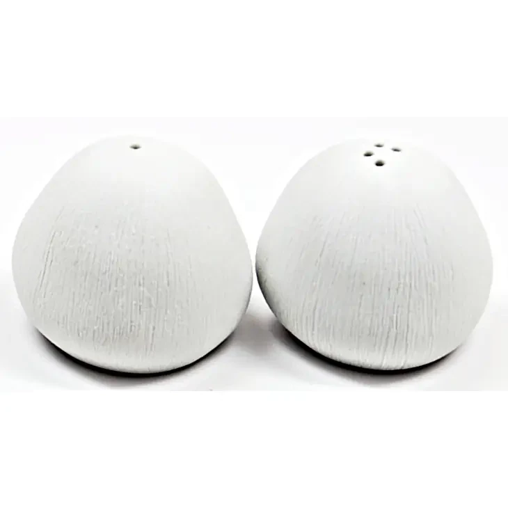 Pebble Salt And Pepper Shaker - White