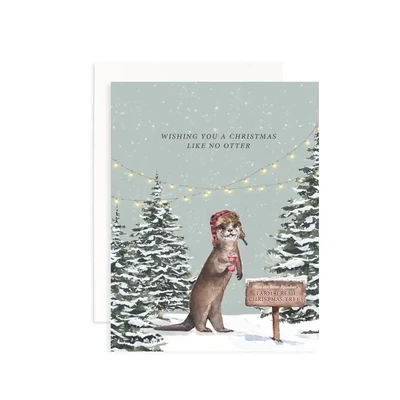 Christmas Like No Otter Greeting Card - Box of 6