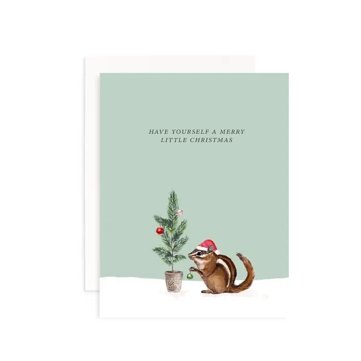 Merry Little Christmas Greeting Card - Box Set of 6