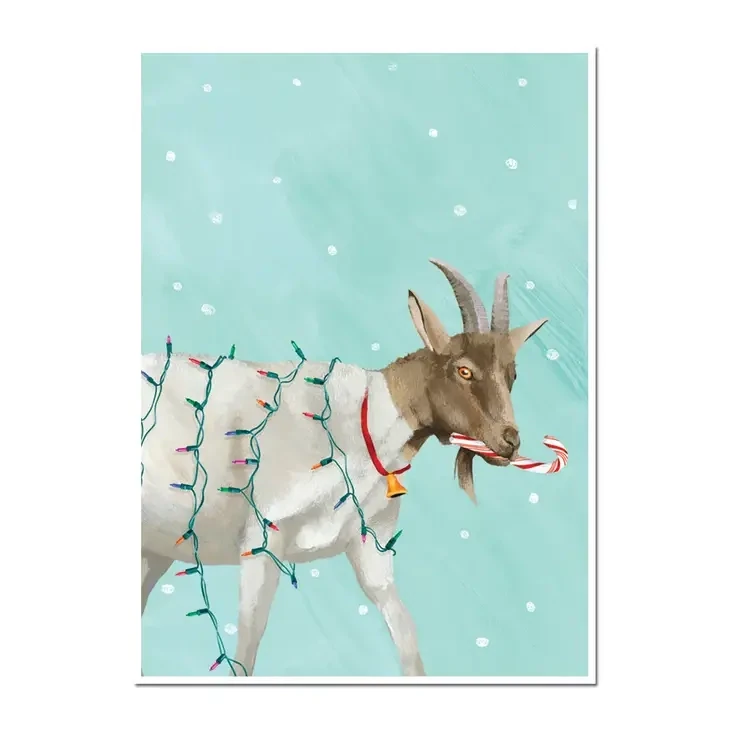 GOAT HOLIDAY CARD