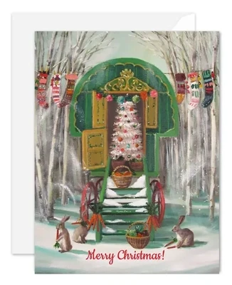 Christmas Caravan Card - Box Set of 8