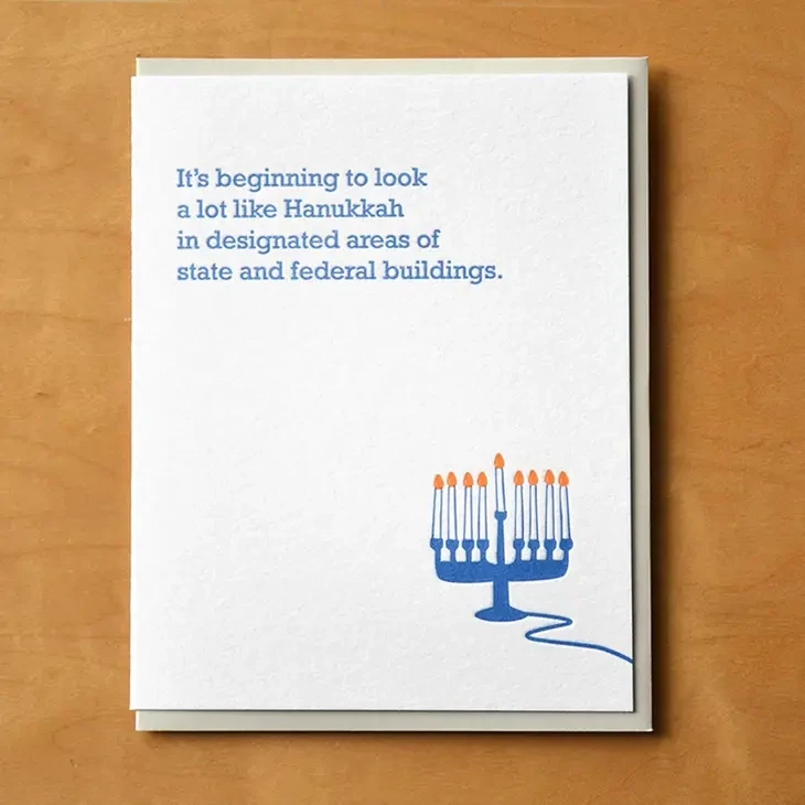 Hanukkah State and Federal - Boxed Set of 6