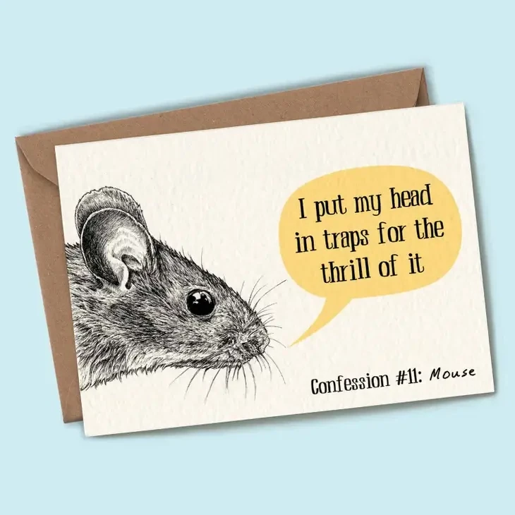Mouse Card 5 x 7
