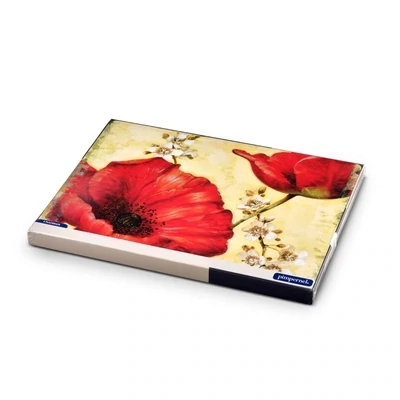 Red Poppys Placemats Set of 4