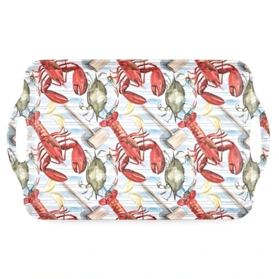 Summer Feast Large Handled Tray