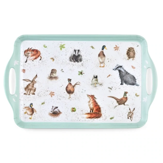 Wrendale Designs Large Melamine Handled Tray