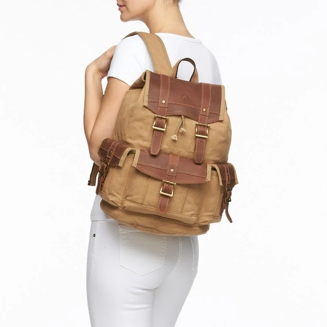 Turtle Ridge Backpack - Camel
