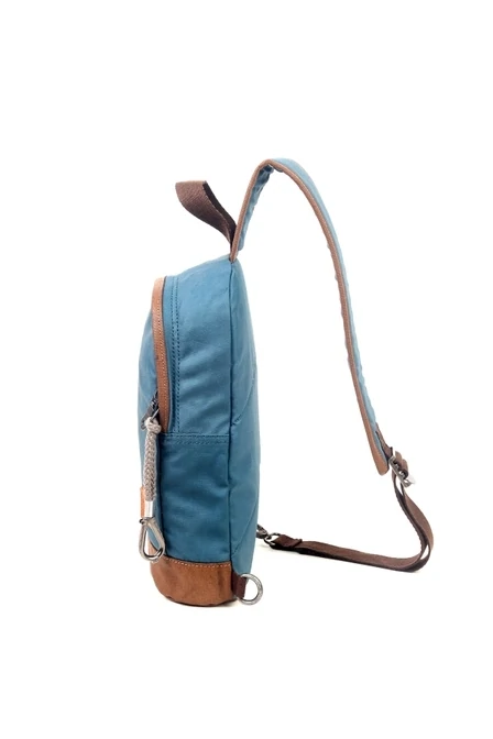 Urban Light Coated Canvas Sling Bag - Kale