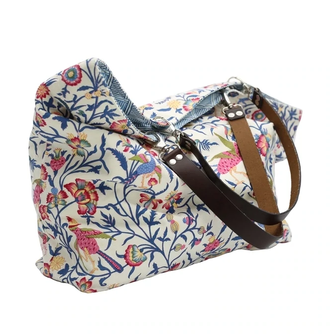 Oiseau de Paradis Ottoman reversible canvas bag
