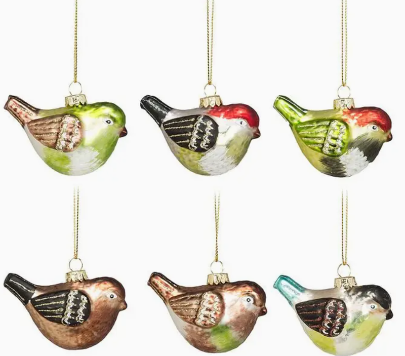 Perched Wren Ornament