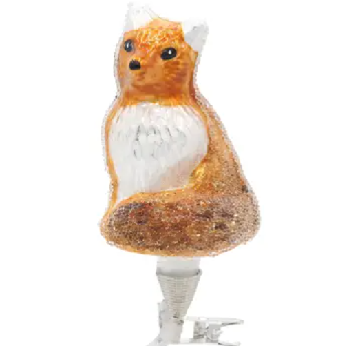 Fox Ornament Clip