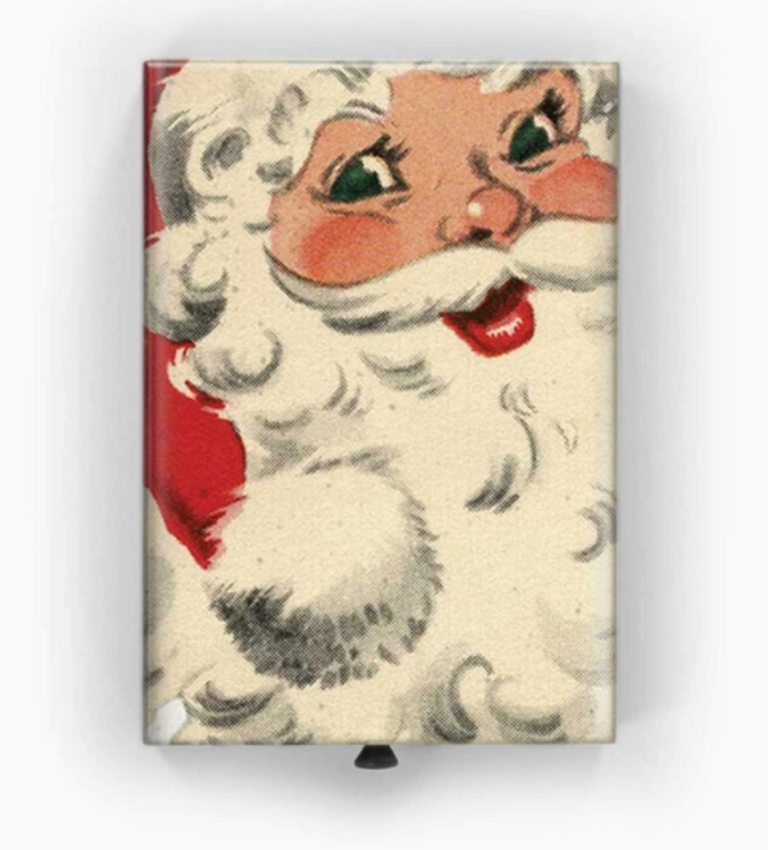 Retro Santa Large Drawer Matchbox