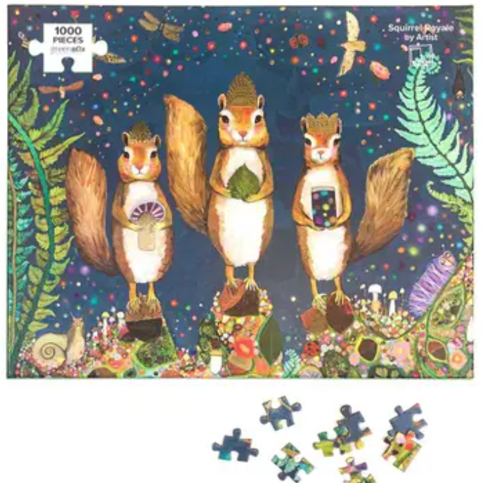 Squirrel Royale Jigsaw Puzzle
