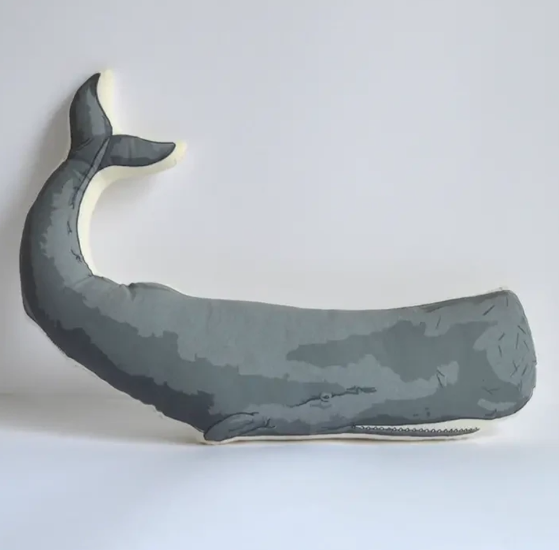 Sperm Whale Pillow