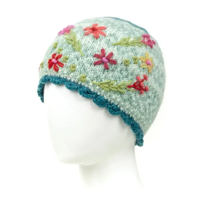 Mint Sadie Wool Knit Beanie