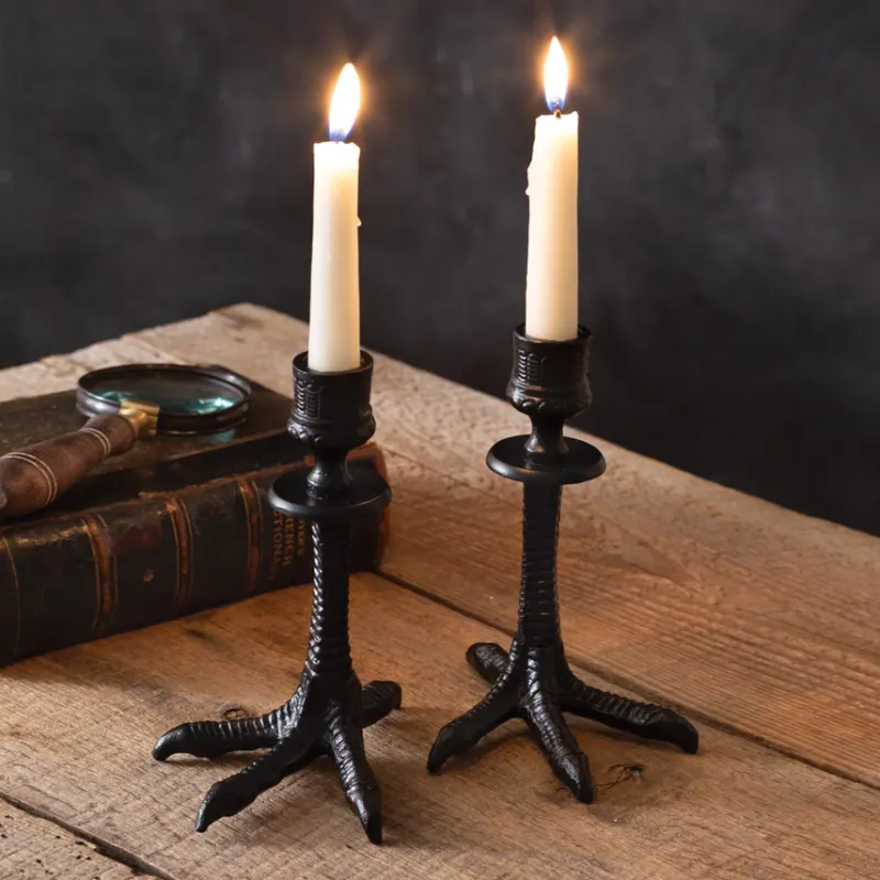 Single Crow Foot Candle Holder 