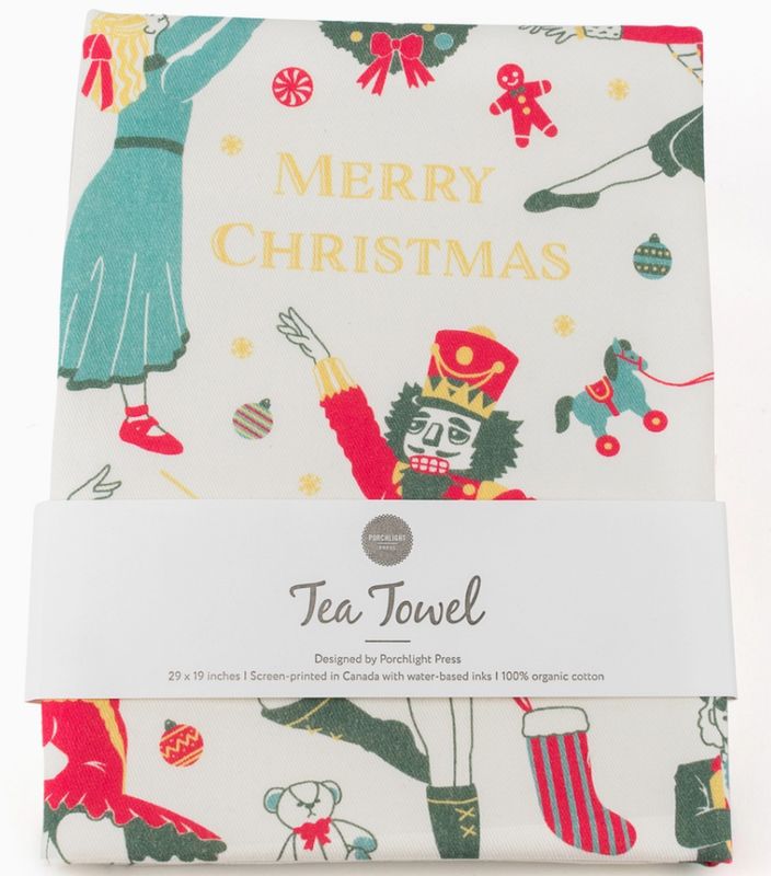 Nutcracker Holiday Tea Towel