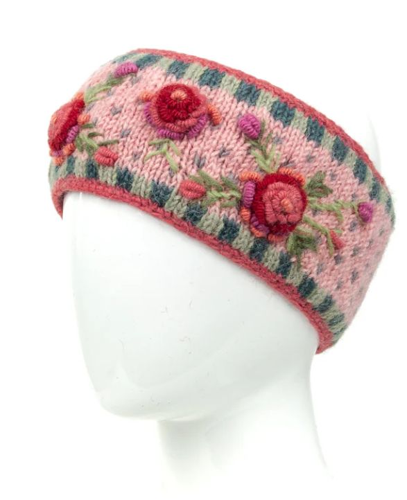 Aubrey - Begonia  headband #P-HBAUBG1SZ