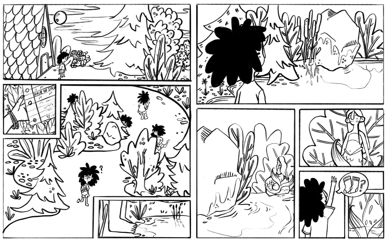 &quot;Scavenger Hunt&quot; A Children&#39;s Graphic Novel Hard Cover