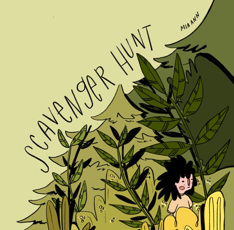 &quot;Scavenger Hunt&quot; A Children&#39;s Graphic Novel Soft Cover