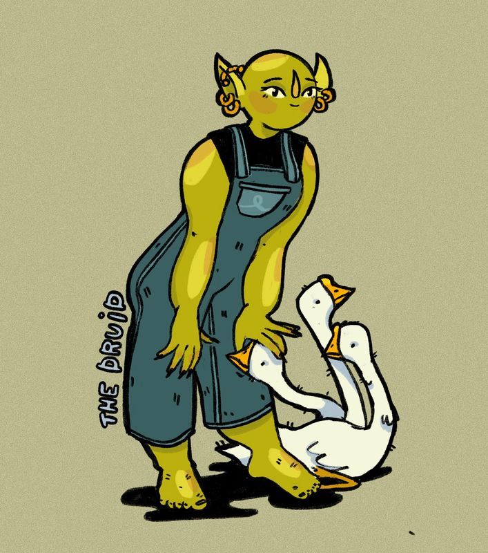 The Druid Print