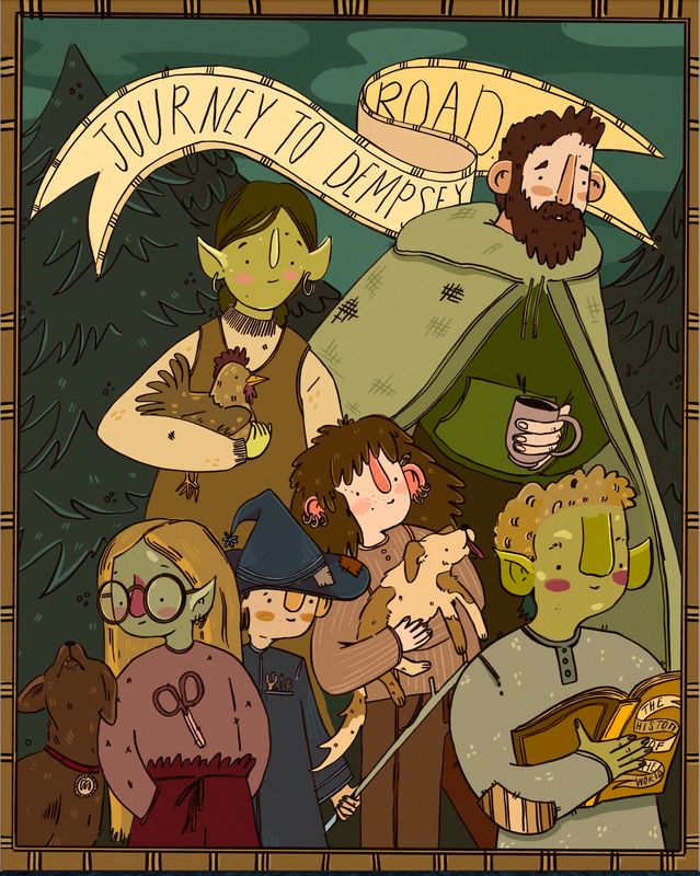 Family Fantasy Portrait