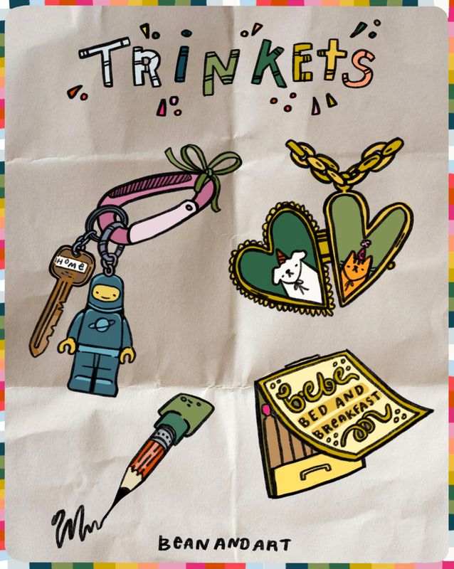 Trinkets Sticker Sheet
