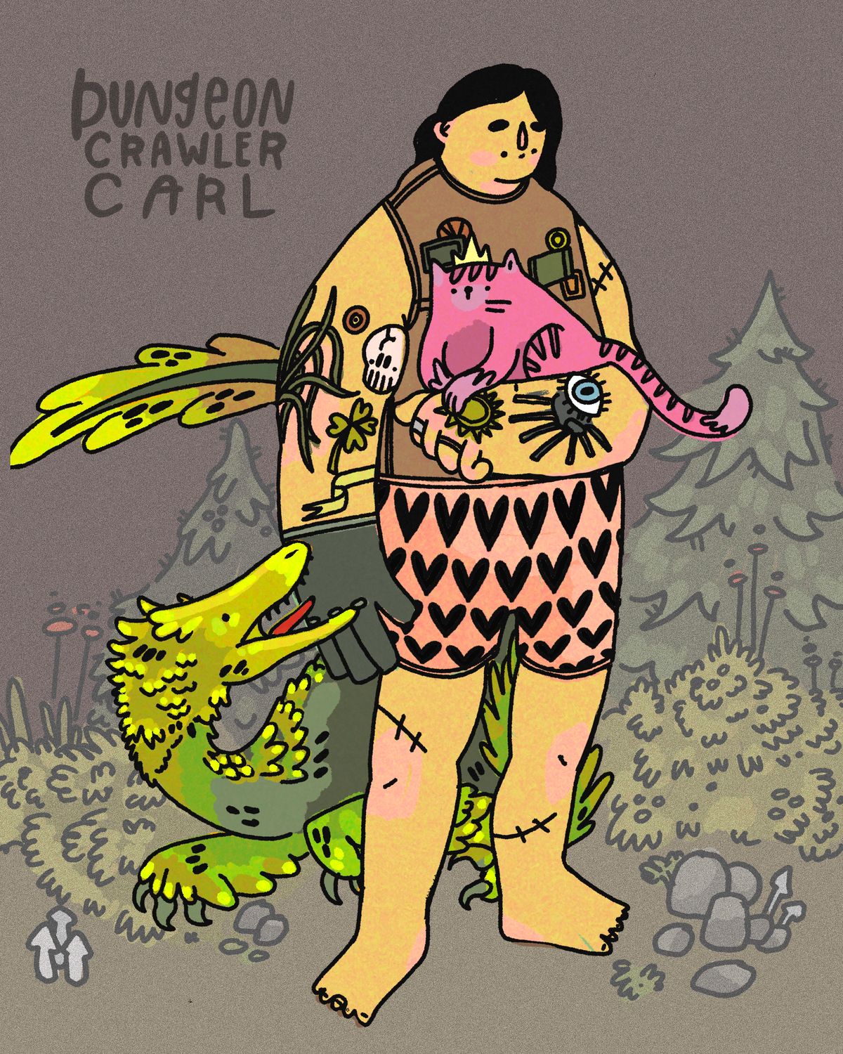 Dungeon Crawler Carl Print