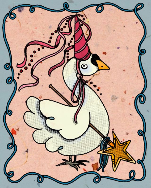 Goose Royalty Print