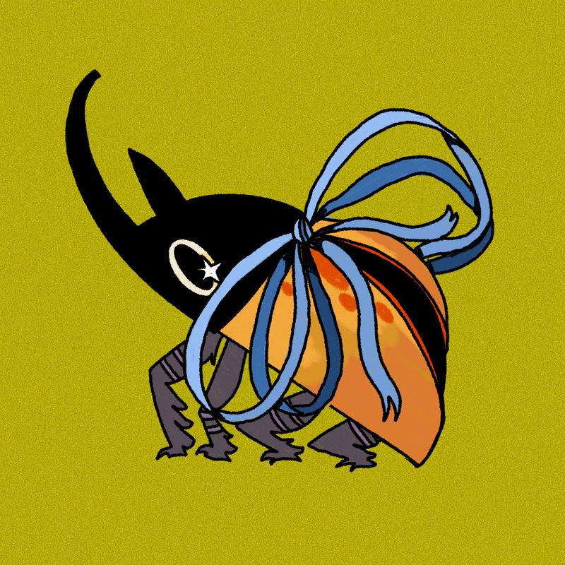 Beautiful Beetle Sticker