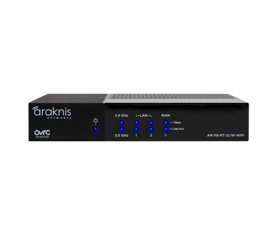 Araknis Networks® 110-Series Single-WAN Gigabit VPN Router with Wi-Fi