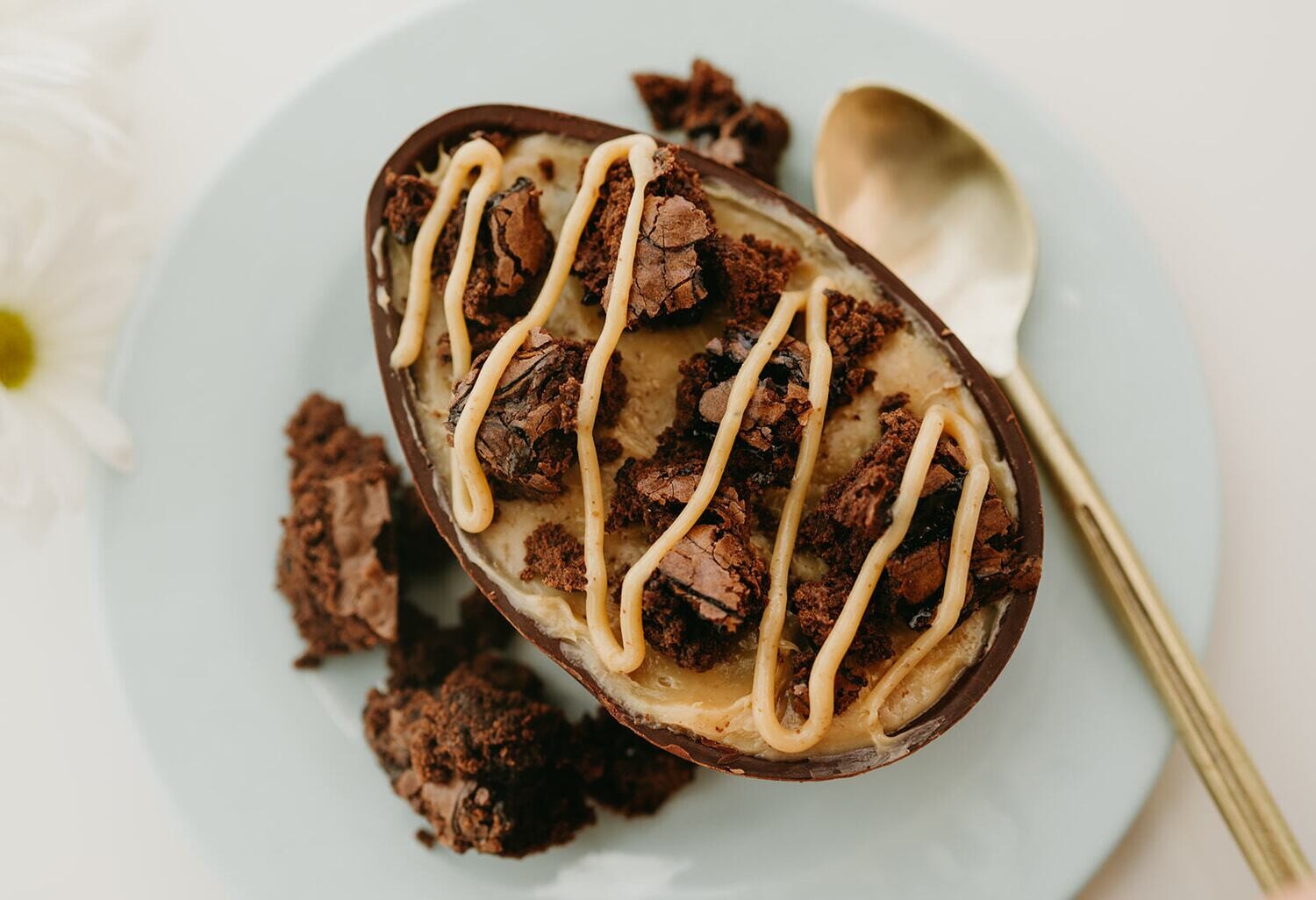 Loaded Easter Egg - Brownie with Walnut