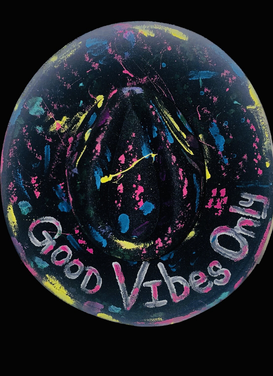 Good Vibes Only-Wide Brim