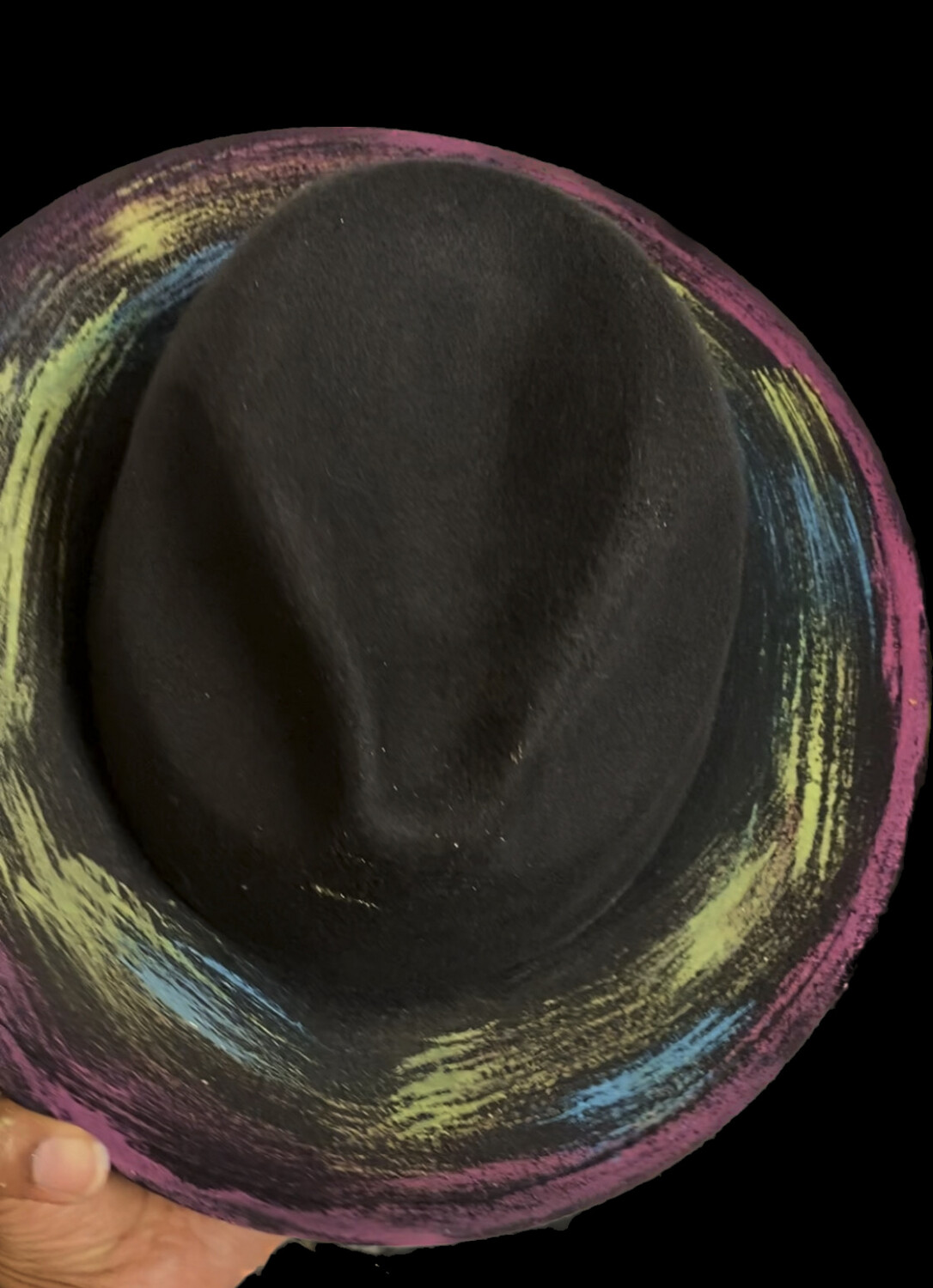 Custom Painted Fedora