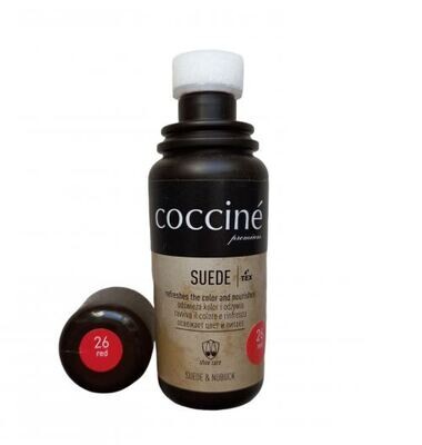 COCCINE zamšādai, sarkans