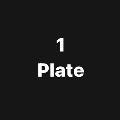 1 Colonized Plate