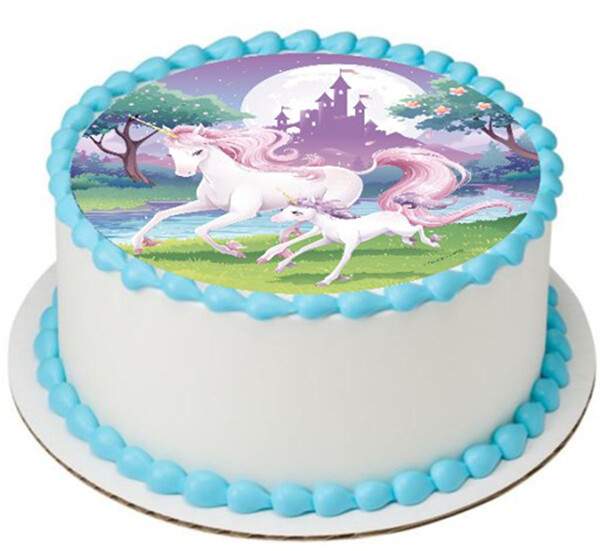 Пищевая сахарная бумага. Торт Единорог. Торт Единорог для девочки. Торт с лошадью. Торт с лошадкой для девочки.