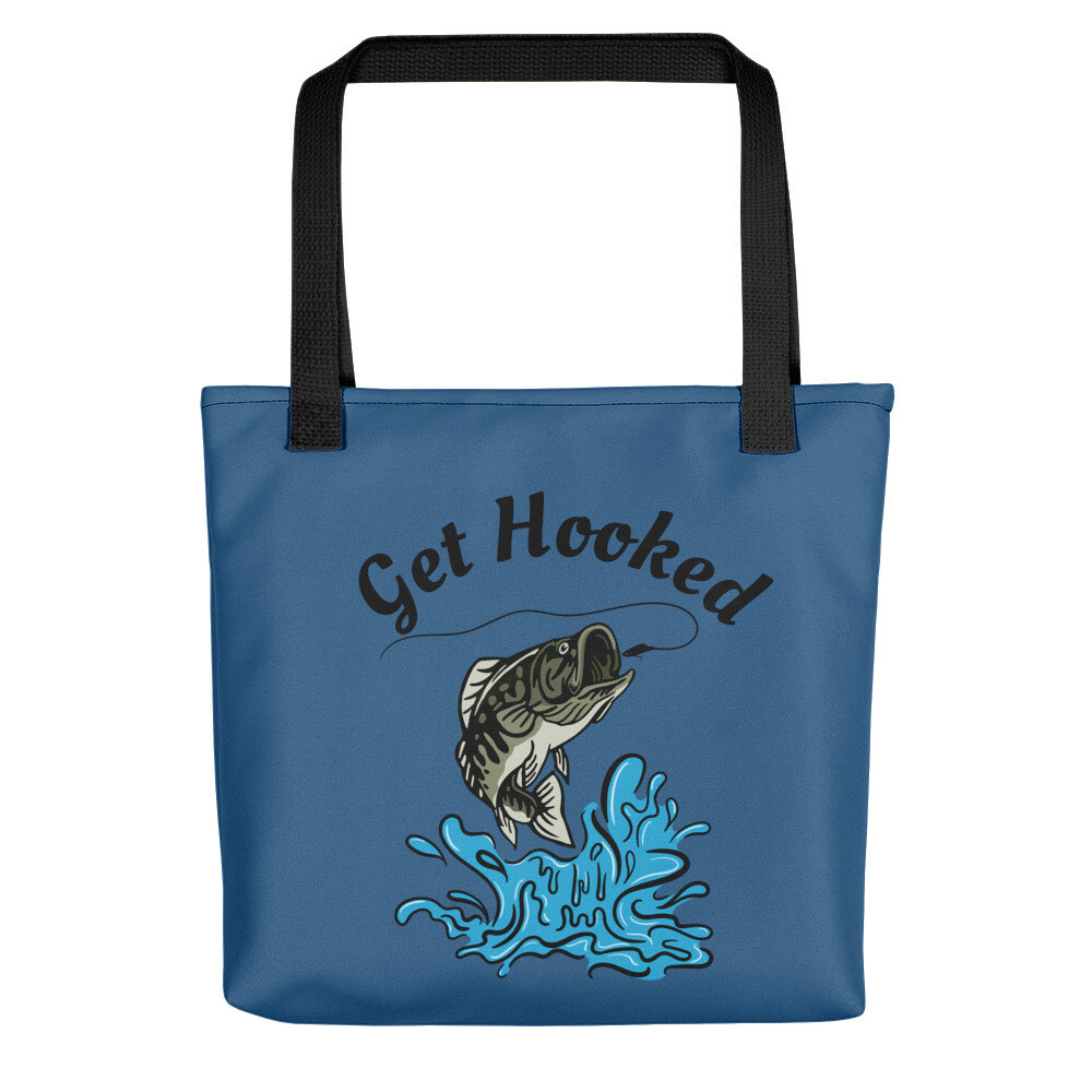 Get Hooked Fishing Tote bag