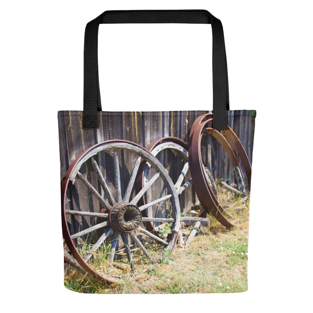 Wheels of Time Tote bag