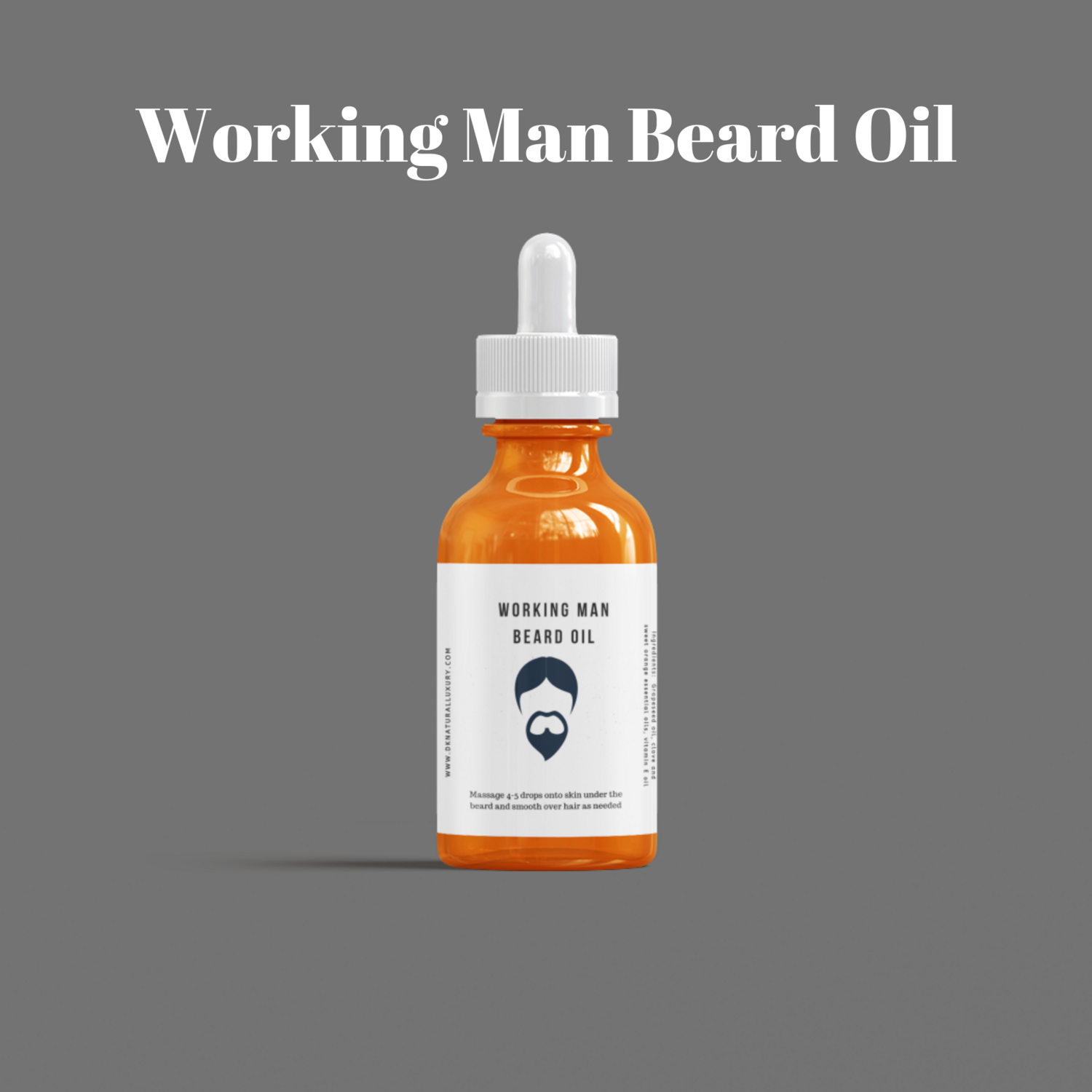 Working Man Beard Oil